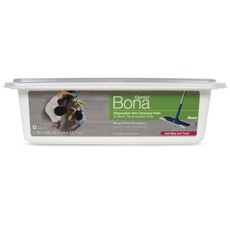 BONA DSPL WET CLEAN PADS 12PK AX0003576